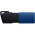 Clé USB Kingston DataTraveler Exodia M 64 Go - Bleu, Noir - USB 3.2