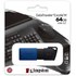 Clé USB Kingston DataTraveler Exodia M 64 Go - Bleu, Noir - USB 3.2
