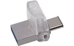 Clé USB-C et USB-A Kingston DataTraveler microDuo 3C 64 Go - Noir - USB 3.2