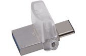 Clé USB-C et USB-A Kingston DataTraveler microDuo 3C 64 Go - Noir - USB 3.2