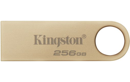 Clé USB Kingston DataTraveler SE9 G3 256 Go - Or - USB 3.2
