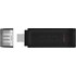 Clé USB-C Kingston DataTraveler 70 32 Go - Noir - USB 3.2