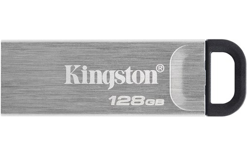 Clé USB Kingston DataTraveler Kyson 128 Go - Argent - USB 3.2