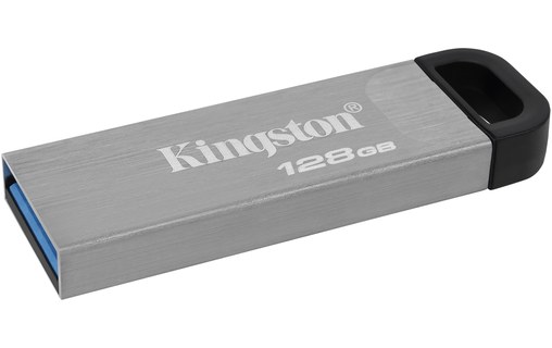 Clé USB Kingston DataTraveler Kyson 128 Go - Argent - USB 3.2