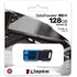 Clé USB-C Kingston DataTraveler 80 M 128 Go - Bleu, Noir - USB 3.2
