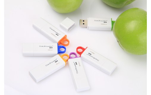 Clé USB Kingston DataTraveler G4 16 Go - Blanc, Bleu - USB 3.2