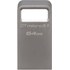 Clé USB Kingston DataTraveler Micro 64 Go - Métal - USB 3.2