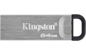 Clé USB Kingston DataTraveler Kyson 64 Go - Argent - USB 3.2
