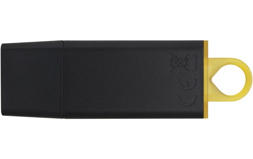 Clé USB Kingston DataTraveler Exodia 128 Go - Noir, Jaune - USB 3.2