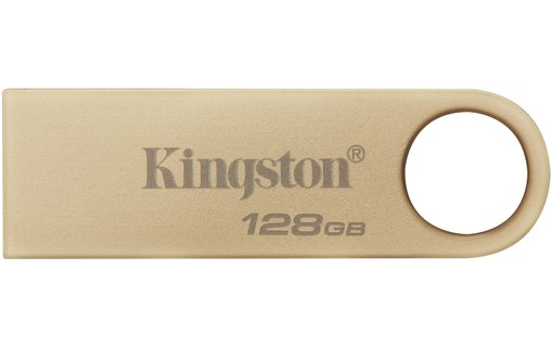 Clé USB Kingston DataTraveler SE9 G3 128 Go - Or - USB 3.2