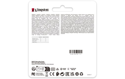 Clé USB Kingston DataTraveler SE9 G3 64 Go - Or - USB 3.2