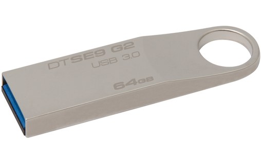 Clé USB Kingston DataTraveler SE9 G2 64 Go - Argent - USB 3.2