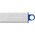 Clé USB Kingston DataTraveler G4 16 Go - Blanc, Bleu - USB 3.2