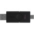 Clé USB-C et USB-A Kingston DataTraveler Duo 32 Go - Noir - USB 3.2