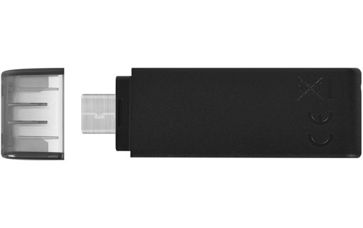 Clé USB-C Kingston DataTraveler 70 32 Go - Noir - USB 3.2