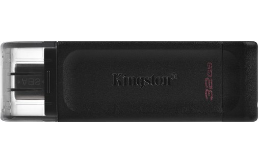 Clé USB-C Kingston DataTraveler 70 32 Go - Noir - USB 3.2