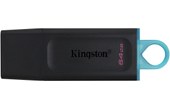 Clé USB Kingston DataTraveler Exodia 64 Go - Noir, Turquoise - USB 3.2