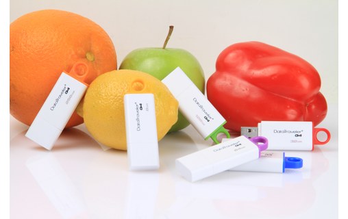 Clé USB Kingston DataTraveler G4 16 Go - Blanc, Bleu - USB 3.2