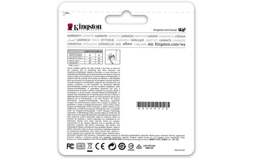 Clé USB Kingston DataTraveler G4 16 Go - Blanc, Bleu - USB 3.2