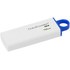 Clé USB Kingston DataTraveler G4 16 Go - Blanc, Bleu - USB 3.2