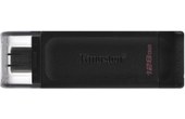 Clé USB-C Kingston DataTraveler 70 128 Go - Noir - USB 3.2
