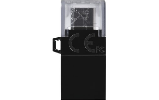 Clé USB Kingston DataTraveler microDuo 3 Gen2 64 Go - Noir - USB 3.2