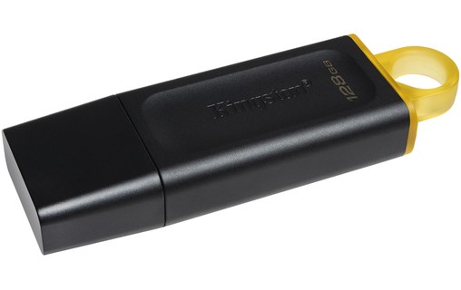 Clé USB Kingston DataTraveler Exodia 128 Go - Noir, Jaune - USB 3.2