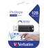 Clé USB Verbatim PinStripe 128 Go - Noir - USB 3.2