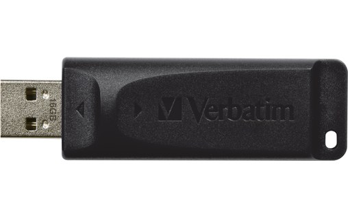 Clé USB Verbatim Slider 16 Go - Noir - USB 2.0