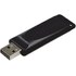 Clé USB Verbatim Slider 16 Go - Noir - USB 2.0