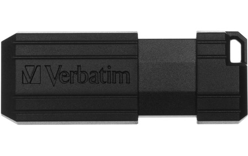 Clé USB Verbatim PinStripe 16 Go - Noir - USB 2.0