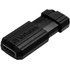 Clé USB Verbatim PinStripe 16 Go - Noir - USB 2.0