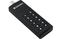 Clé USB Verbatim Keypad 64 Go - Noir - USB 3.2