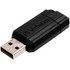 Clé USB Verbatim PinStripe 32 Go - Noir - USB 2.0