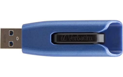 Clé USB Verbatim Store 'n' Go V3 Max 128 Go - Bleu - USB 3.2