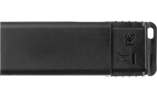 Clé USB Verbatim Slider 128 Go - Noir - USB 2.0