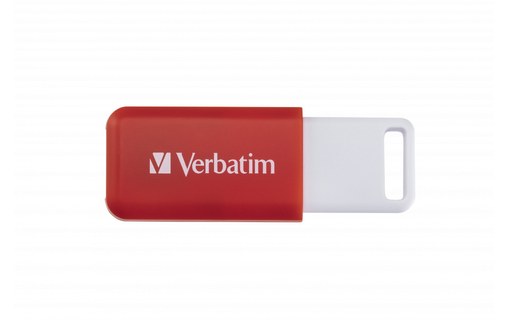 Clé USB Verbatim V DataBar 16 Go - Rouge - USB 2.0