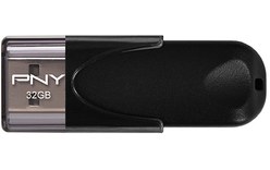 Clé USB PNY Attaché 4 32 Go - Noir - USB 2.0