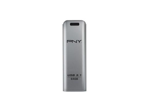 Clé USB PNY Elite Steel 64 Go - Métal - USB 3.2