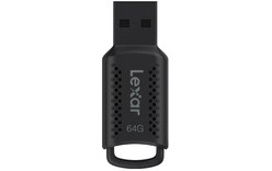 Clé USB Lexar JumpDrive V400 64 Go - Noir - USB 3.2