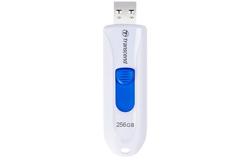 Clé USB Transcend JetFlash 790 256 Go - Blanc - USB 3.2