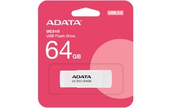 Clé USB ADATA UC310 64 Go - Blanc - USB 3.2