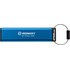 Clé USB Kingston IronKey Keypad 200 256 Go - Bleu - USB 3.2