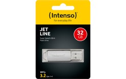 Clé USB Intenso Jet Line 32 Go - Argent - USB 3.2