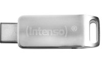 Clé USB-C et USB-A Intenso cMobile Line 128 Go - Argent - USB 3.2