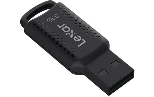 Clé USB Lexar JumpDrive V400 32 Go - Noir - USB 3.2