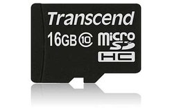 Carte microSDHC Transcend USDC10 16 Go, NAND