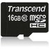 Carte microSDHC Transcend USDC10 16 Go, NAND