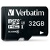 Carte microSDHC Verbatim Pro U3 32 Go avec adaptateur SD, UHS-I, V30