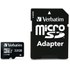 Carte microSDHC Verbatim Pro U3 32 Go avec adaptateur SD, UHS-I, V30